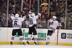 Bruins Allow Last-Minute Goal in 1-0 Loss To Blackhawks
