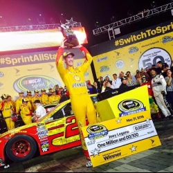 Joey Logano Wins Sprint All-Star Race