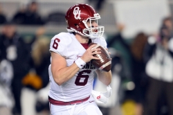 Oklahoma QB Baker Mayfield against Baylor last week.