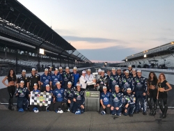 Kahne Snaps Winless Streak with Wild Brickyard Win