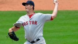 Drew Pomeranz earned his first win since being acquired by Boston.