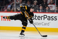Brad Marchand inked an eight-year deal with the Boston Bruins on Monday.