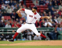 David Price pitched seven shutout innings. But it all fell apart for him in the eigth.