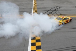 Joey Logano Wins Following Wild Talladega Finish