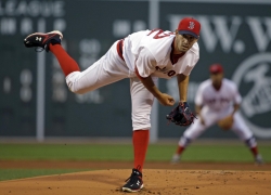 Rick Porcello looks to go 6-0 when he takes the mound for the Red Sox