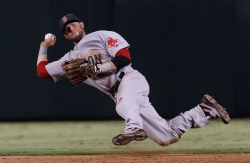 Dustin Pedroia came up short and did not win his fifth Gold Glove. 