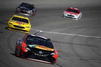 Truex Dominates in Vegas, Busch Left Bloodied After Post-Race Fight
